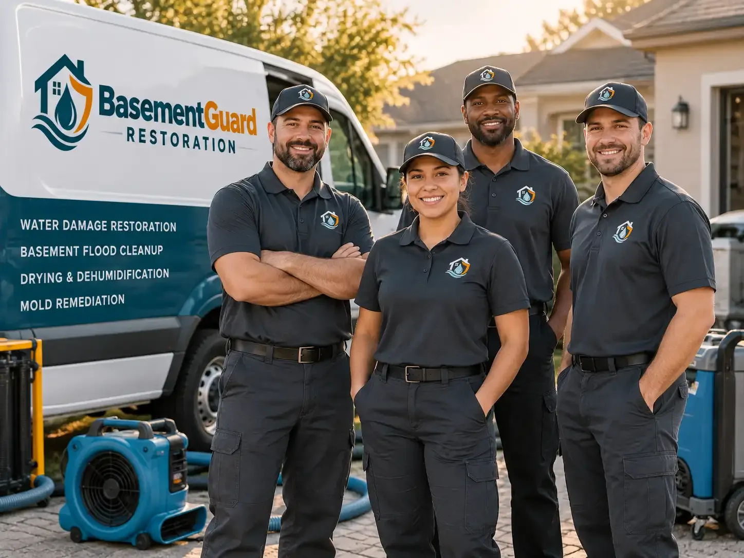 Basement Water Damage Restoration company in Coopersville, MI